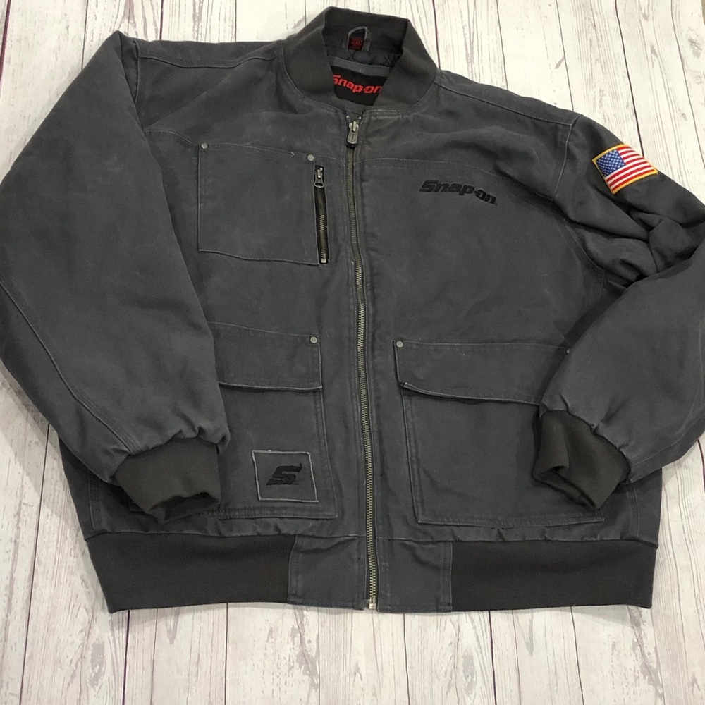 Snap Men's Gray Jacket